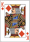 Žolíková karta Kárový kráľ