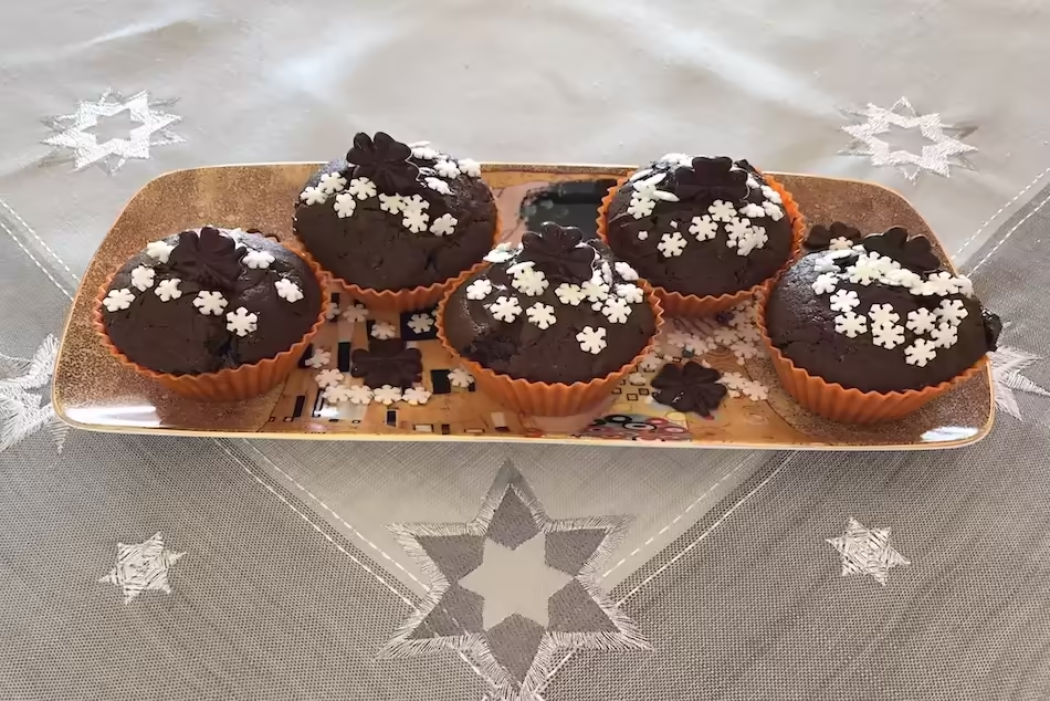Čokoládové muffiny na dobrú náladu