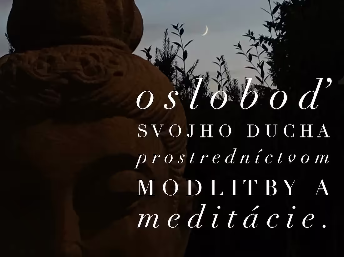 Meditácia a modlitba