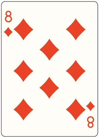 Žolíková karta Kárová 8