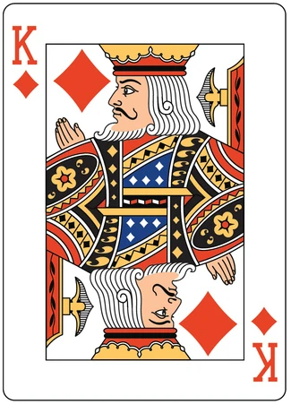 Žolíková karta Kárový kráľ