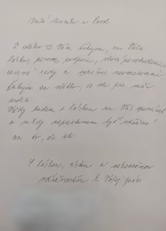 Ďakujem za všetko Ľúbostná mágia