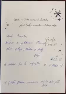 Ďakujem Vianočné prianie